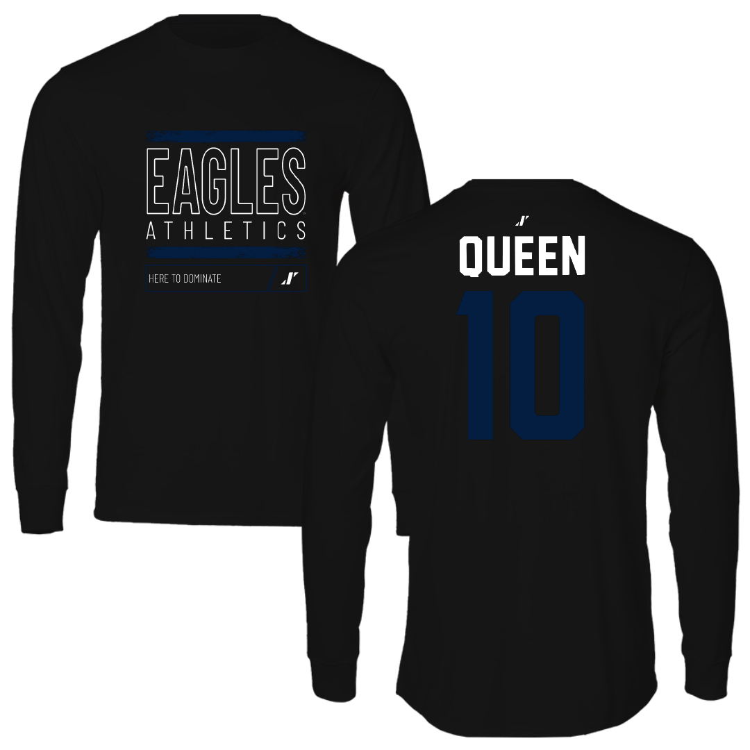 Georgia Southern University Softball Black Dominate Long Sleeve - #10 Braelyn Queen