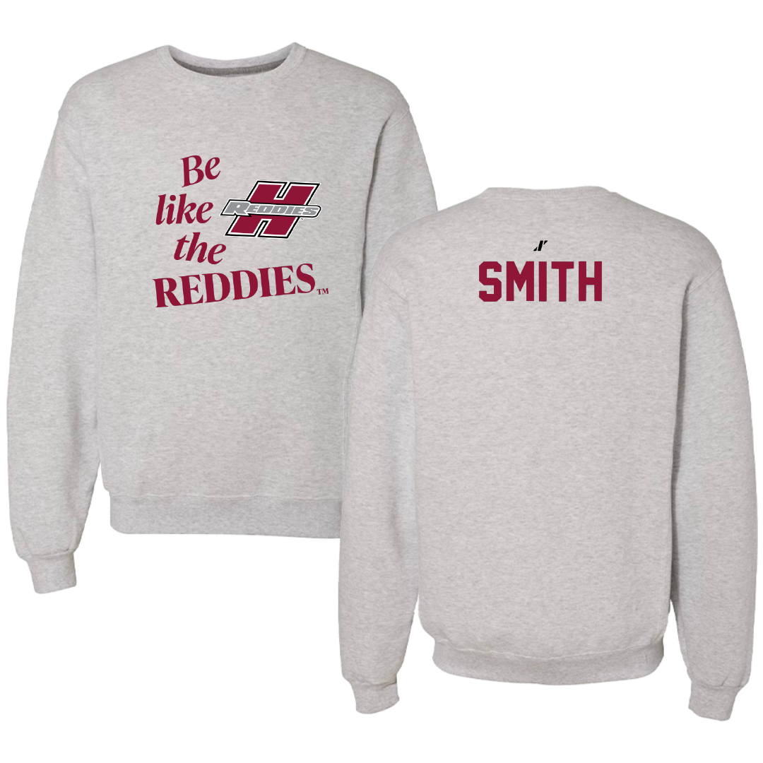 Henderson State University Cheer Light Gray Be Like Us Crewneck - Ruthie Smith
