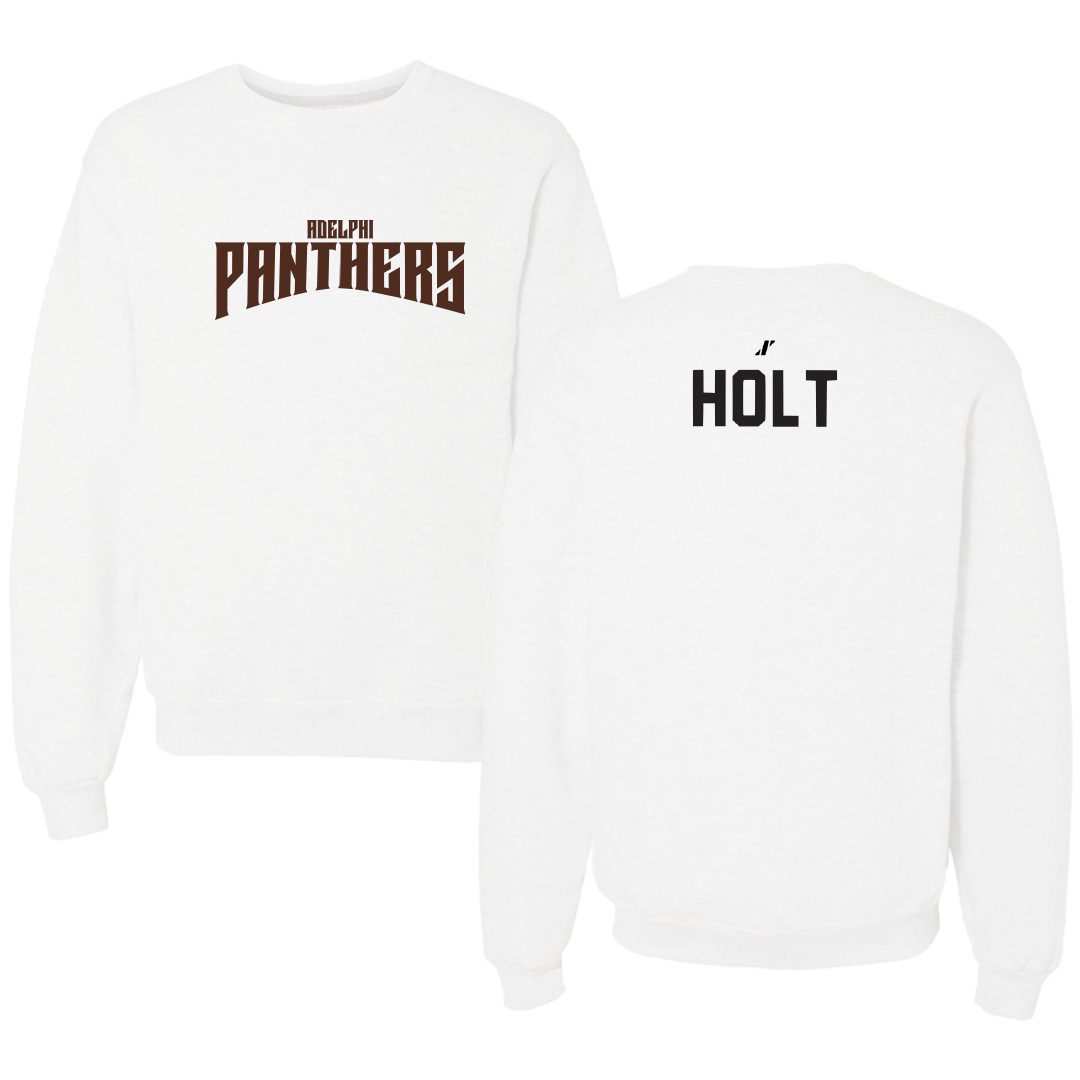 Adelphi University Dance White Classic Crewneck - Lauren Holt