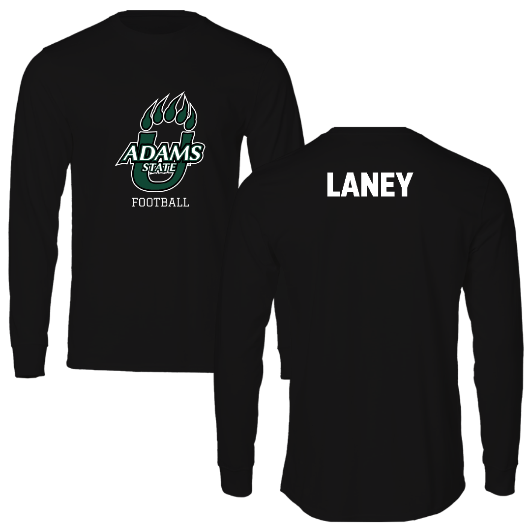 Adams State University Football Black State Performance Long Sleeve - Daniel Laney