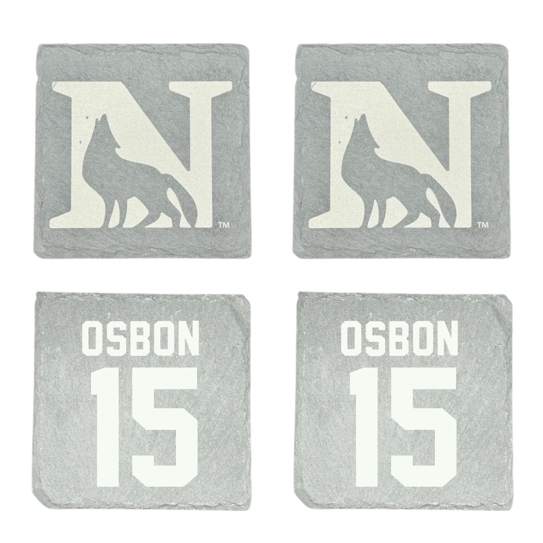Newberry College Baseball Stone Coaster (4 Pack)  - #15 Keillor Osbon