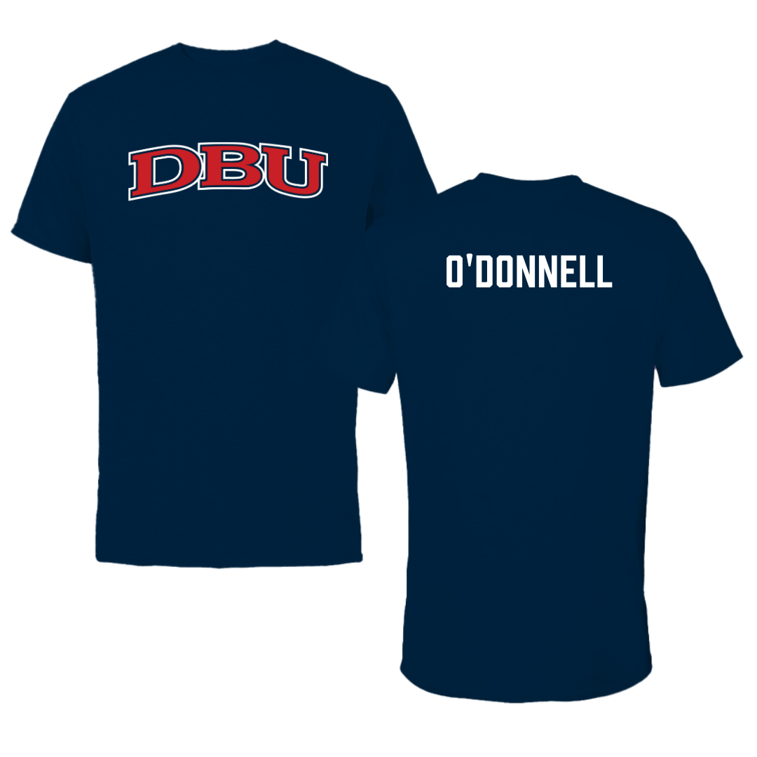 Dallas Baptist University TF and XC Navy DBU Tee - Emme O'Donnell