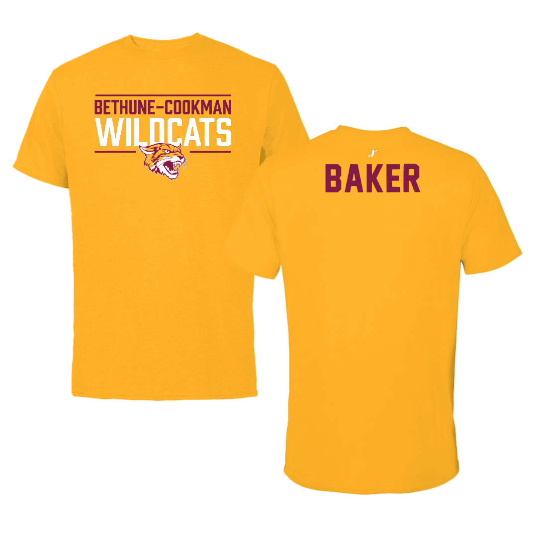 Bethune-Cookman University Cheer Gold General Performance Tee - Tatum Baker