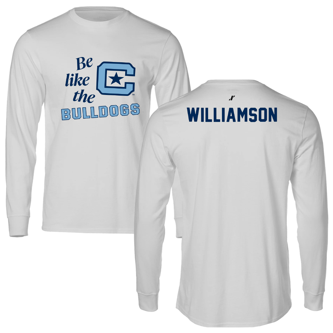 The Citadel TF and XC Light Gray Be Like Us Long Sleeve - Julia Williamson