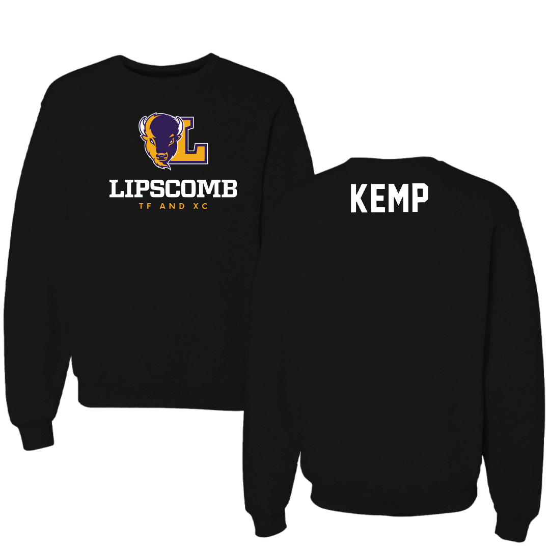 Lipscomb University TF and XC Black Crewneck - Dimitri Kemp