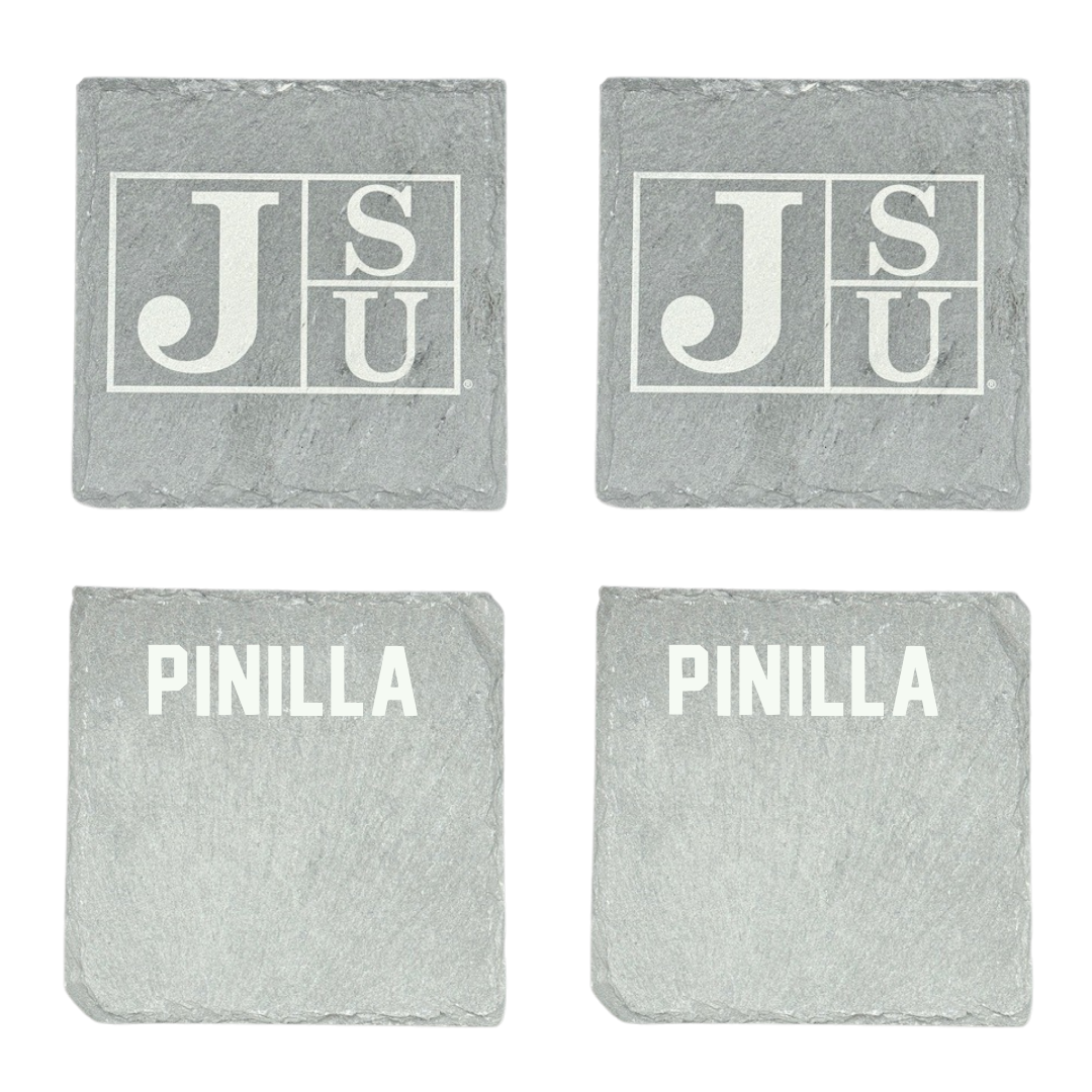 Jackson State University Tennis Stone Coaster (4 Pack)  - Alejandro Pinilla
