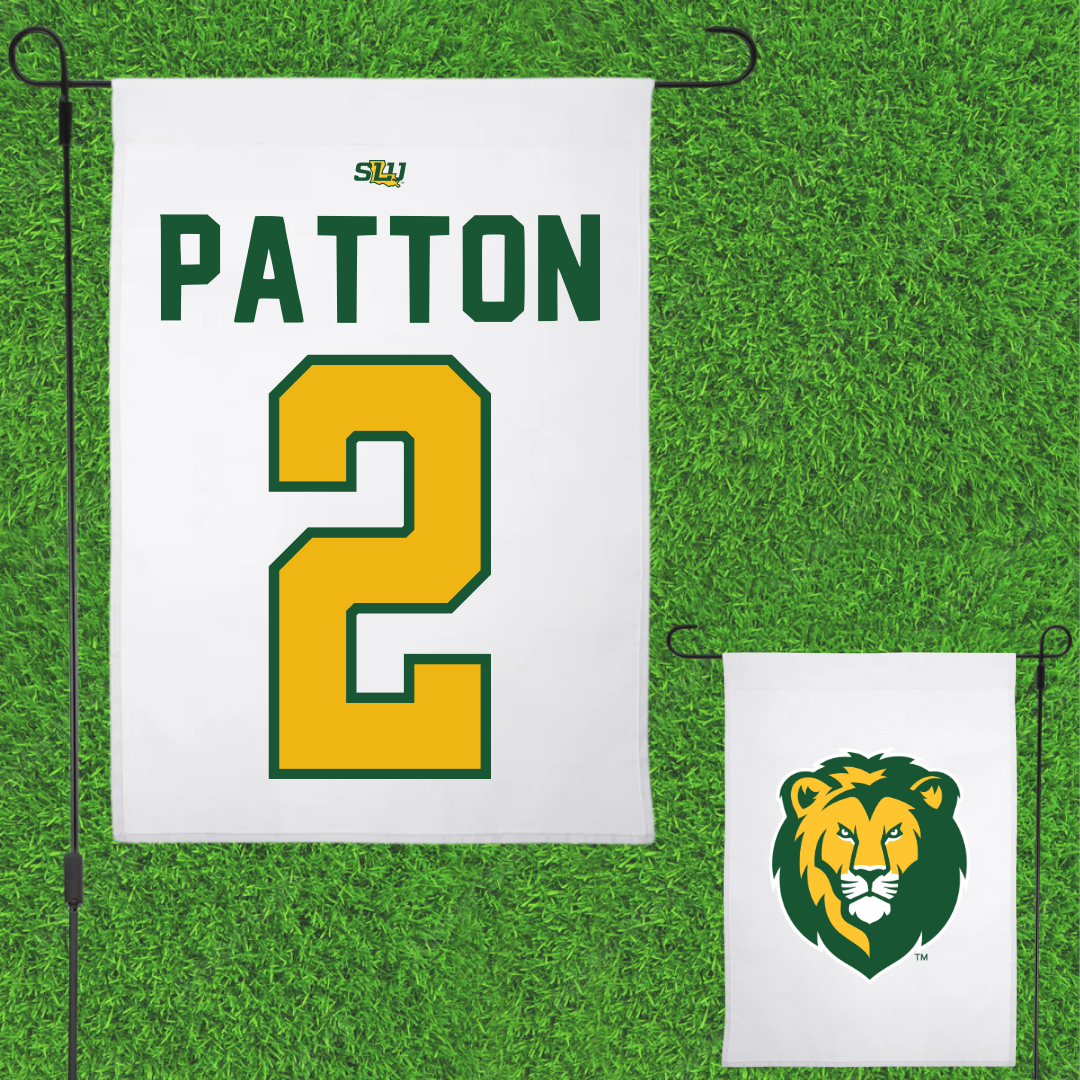 Southeastern Louisiana University Basketball White Garden Flag - #2 Arianna Patton