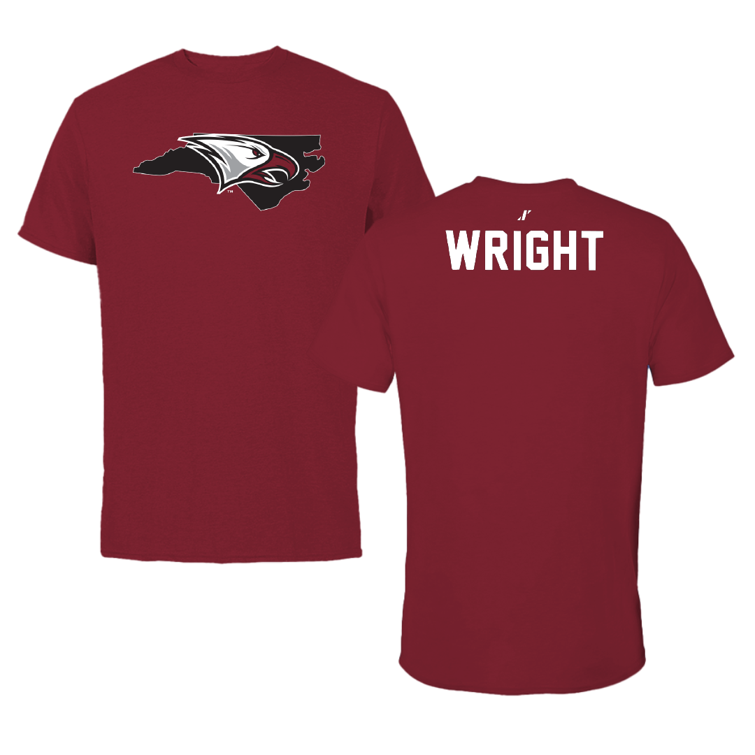 North Carolina Central University TF and XC Cardinal State Tee - CJ Wright