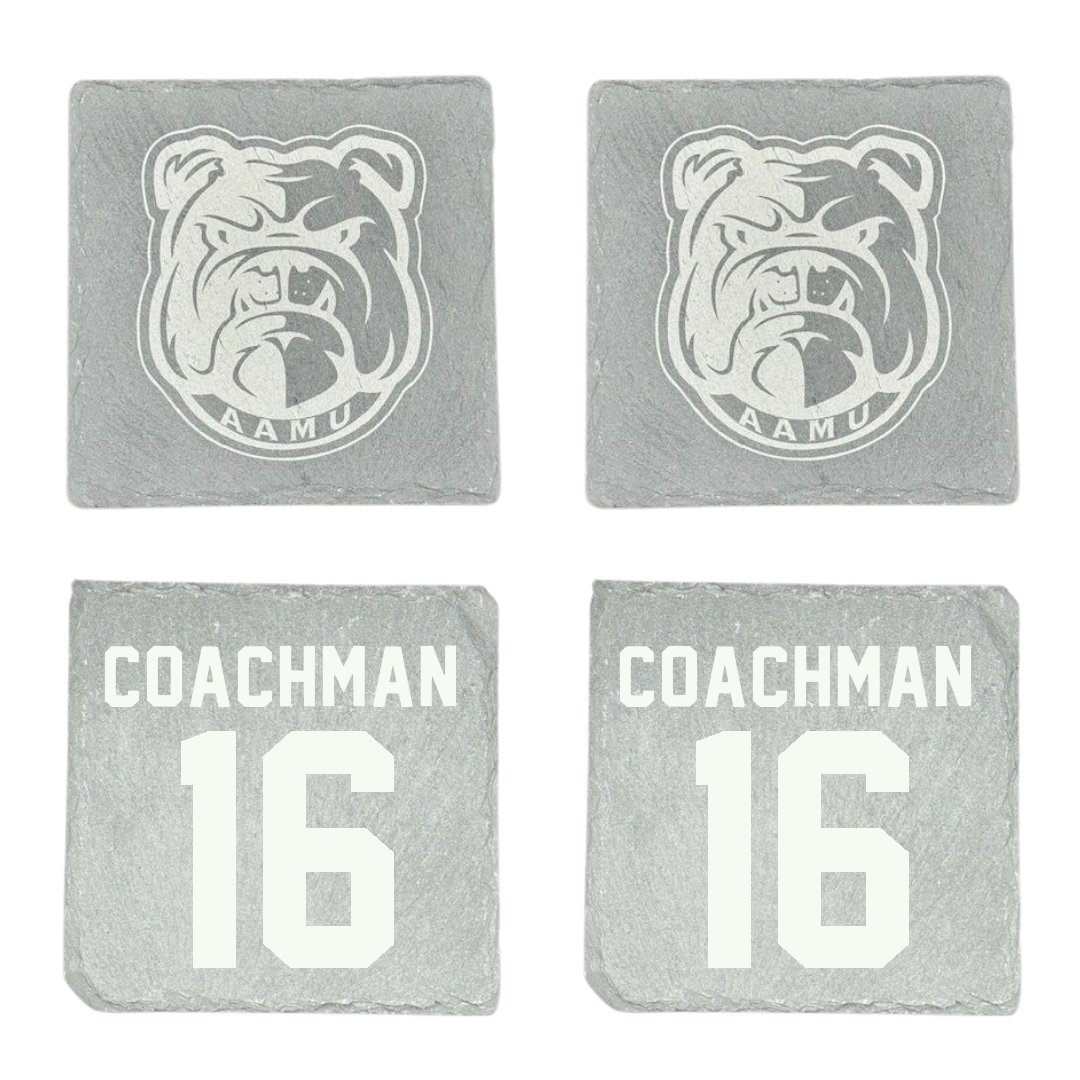 Alabama A&M University Volleyball Stone Bulldogs Coaster (4 Pack)  - #16 Kemora Coachman
