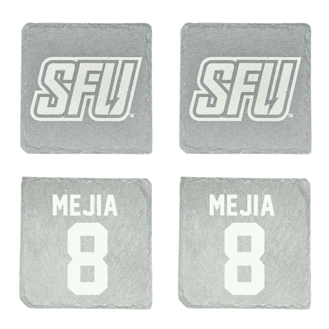 Saint Francis University (Pennsylvania) Football Stone Coaster (4 Pack)  - #8 Adrian Mejia