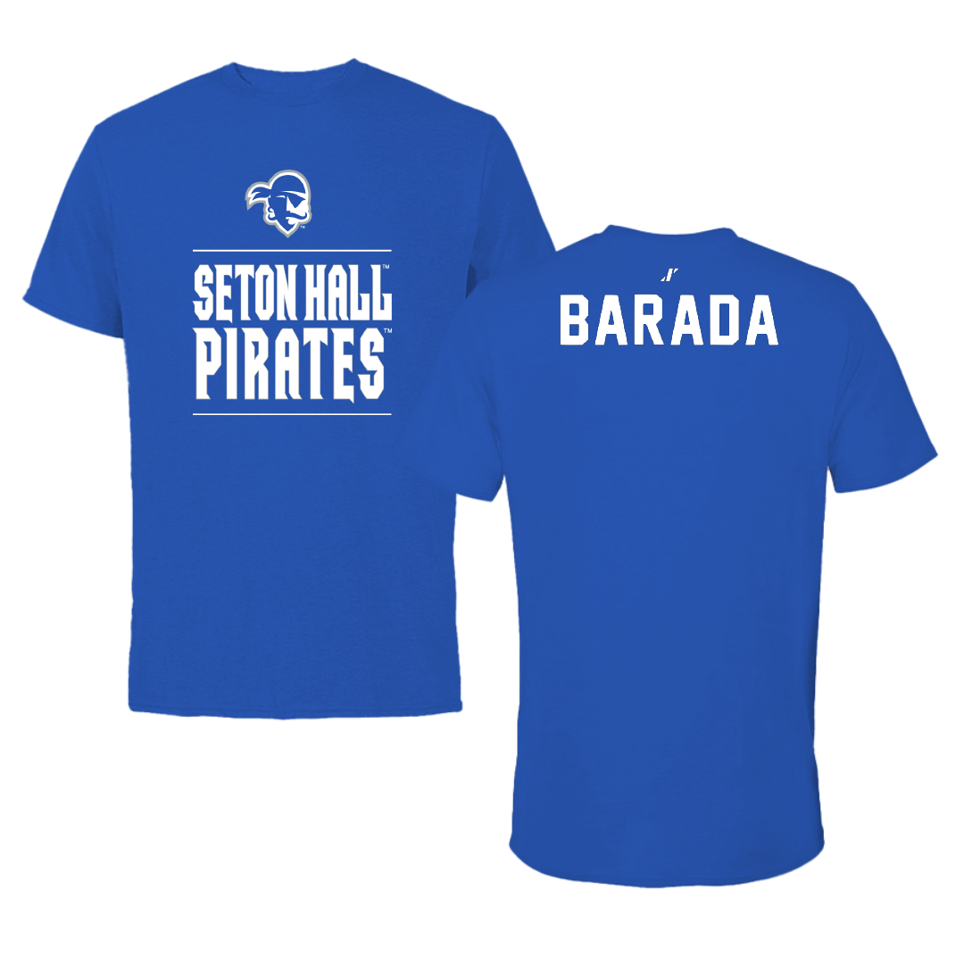Seton Hall University TF and XC Blue General Performance Tee - Kate Barada