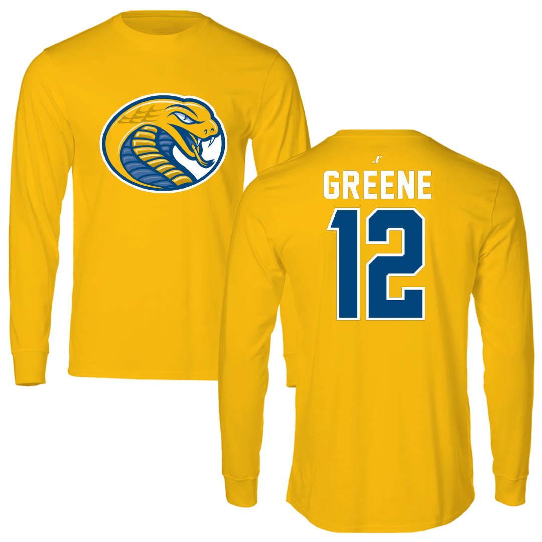 Coker University Acrobatics & Tumbling Gold Long Sleeve - #12 Bailey Greene