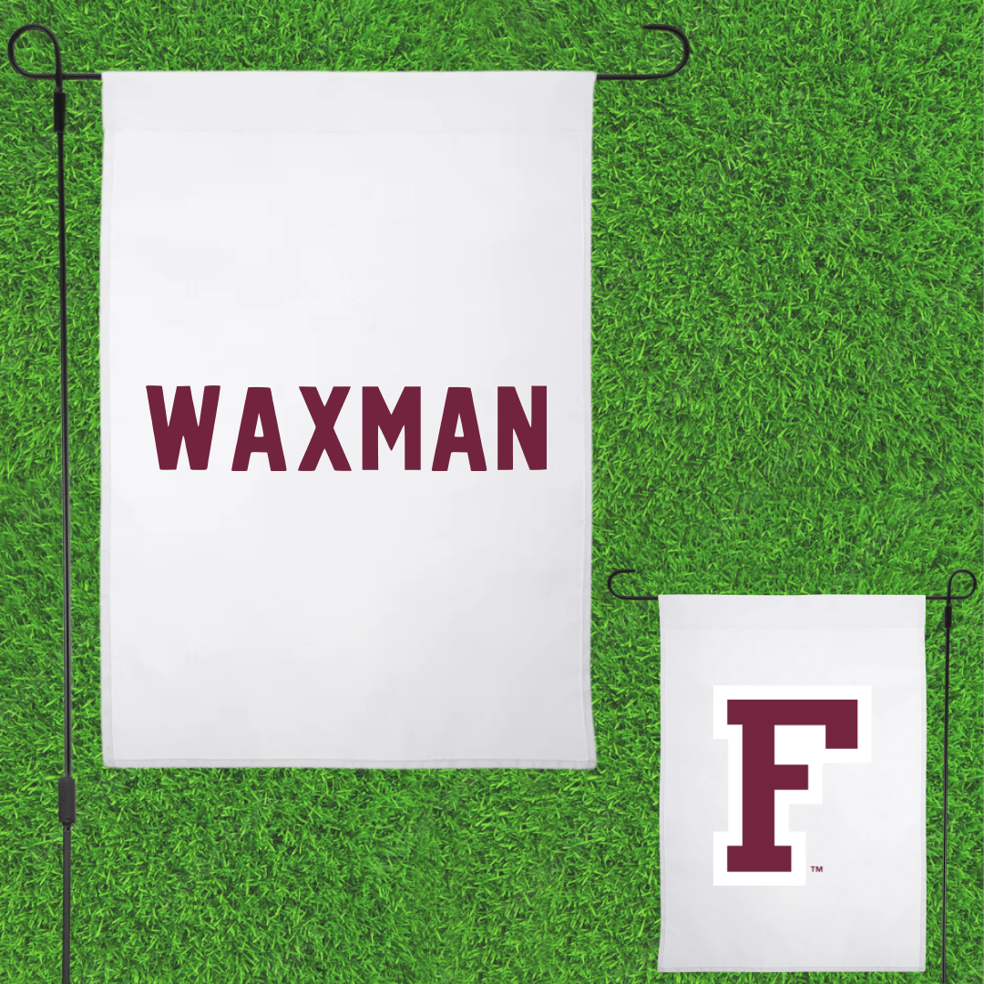 Fordham University Dance White Garden Flag - Tatianna Waxman