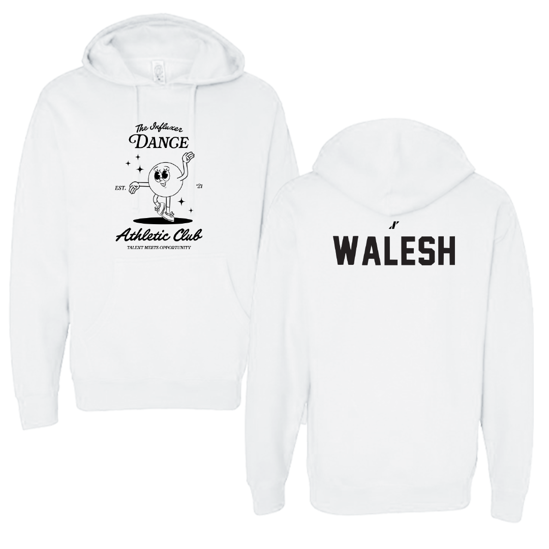 Dance White Influxer Athletic Club Hoodie - Ashley Walesh