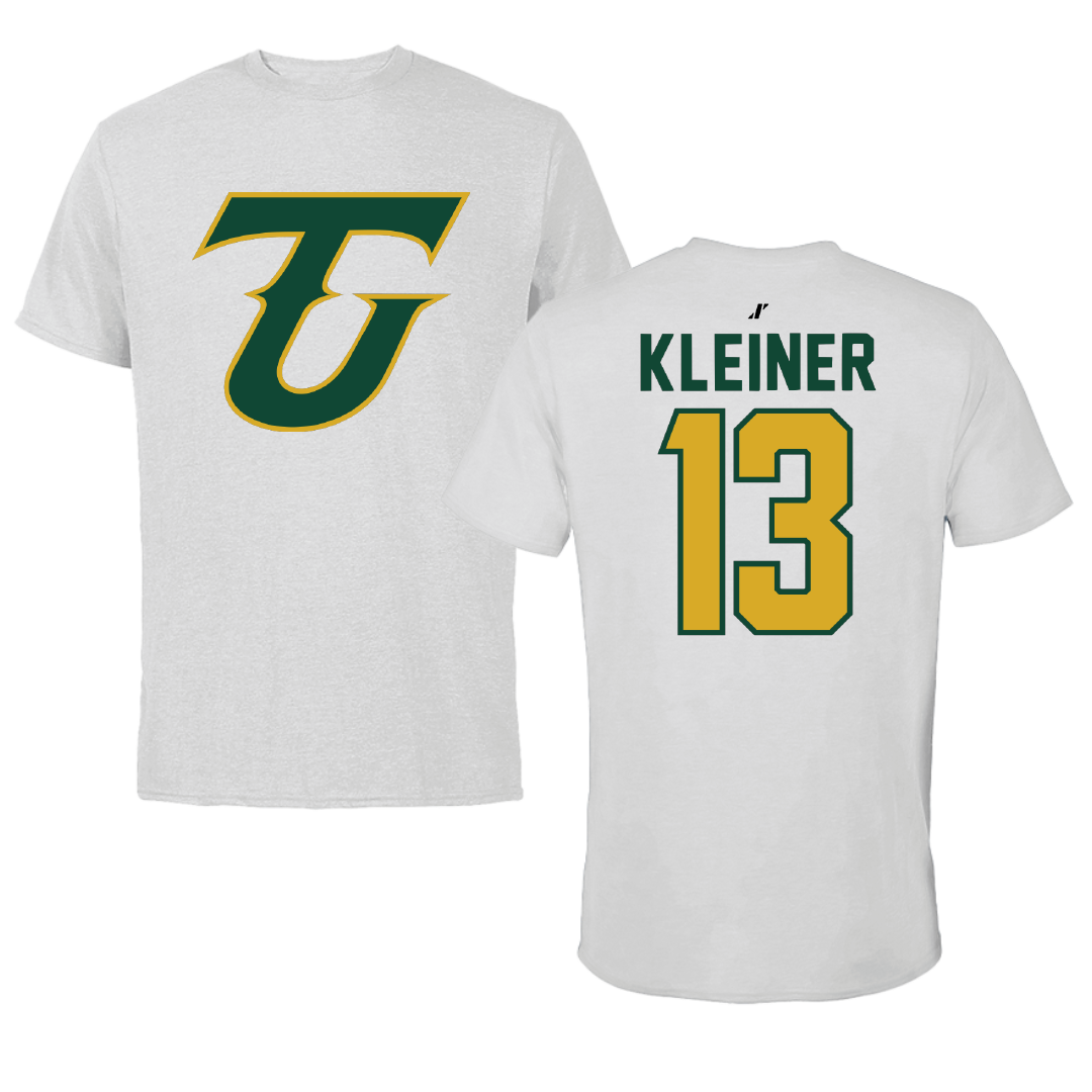 Tiffin University Softball Light Gray Tee - #13 Kylee Kleiner