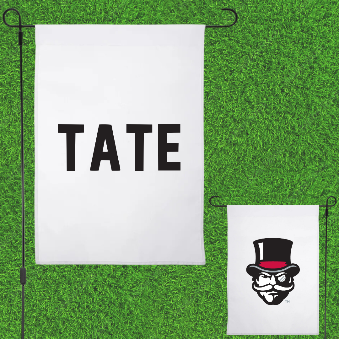 Austin Peay State University Dance White Garden Flag - Maggie Tate