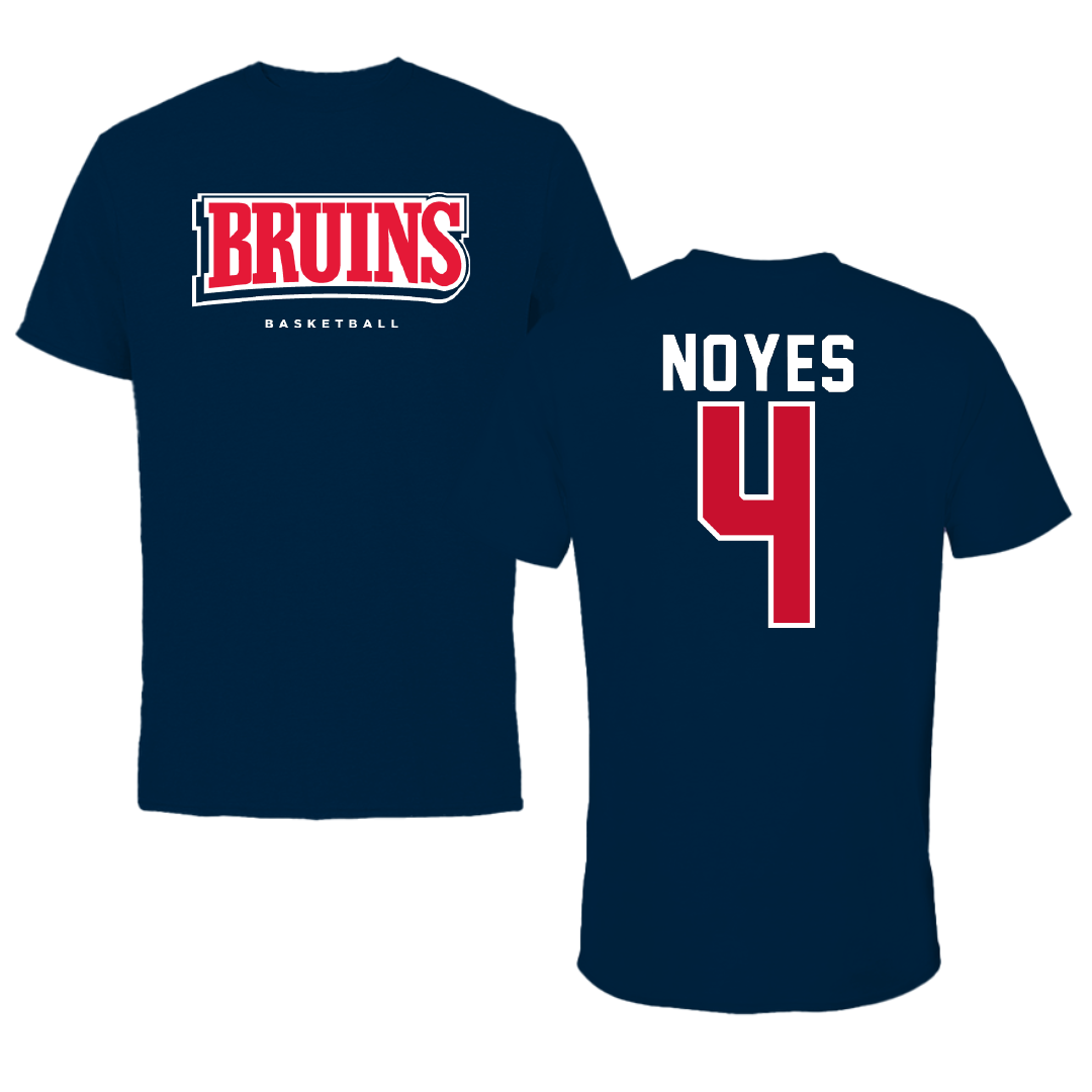 Belmont University Basketball Navy Tee - #4 Aidan Noyes