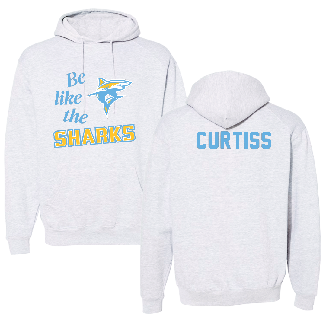 Long Island University Dance Light Gray Be Like Us Hoodie - Lily Curtiss