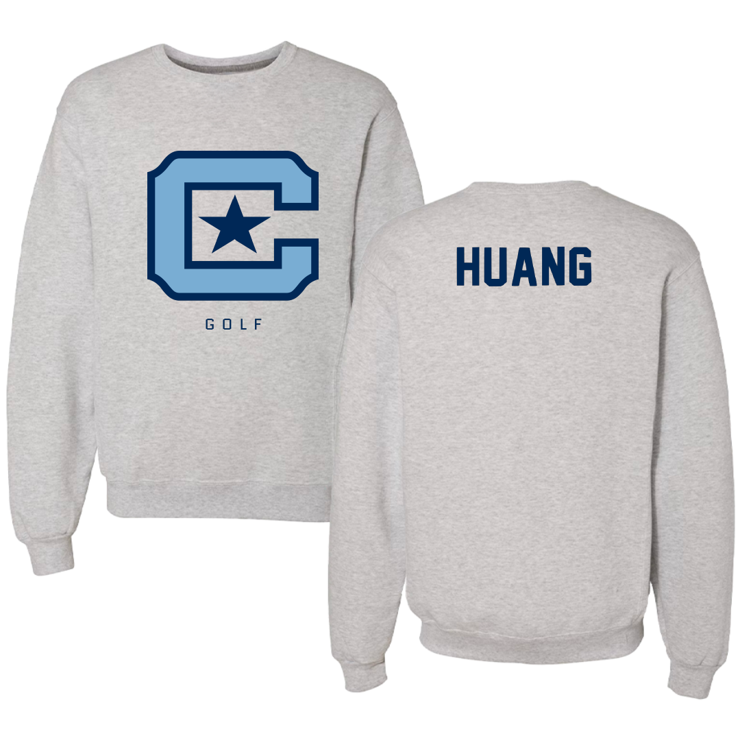 The Citadel Golf Gray Crewneck - Naomi Huang