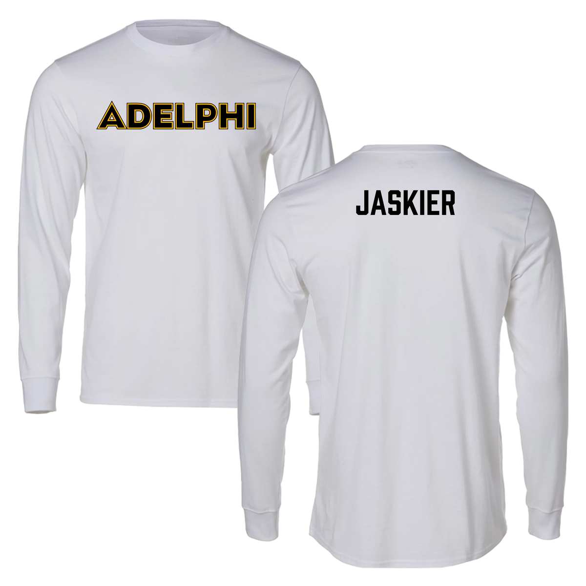 Adelphi University Golf White Long Sleeve - Lauren Jaskier