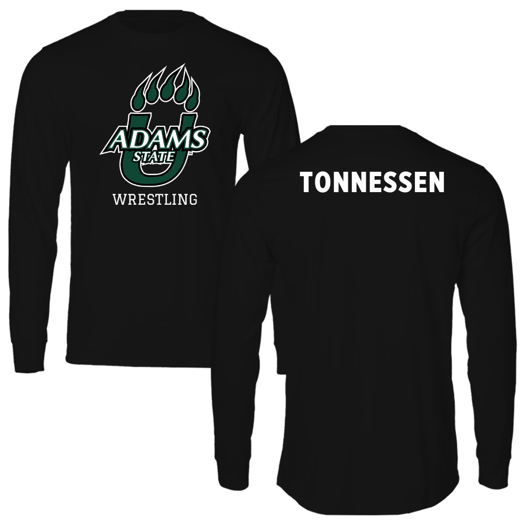 Adams State University Wrestling Black State Long Sleeve - Benjamin Tonnessen