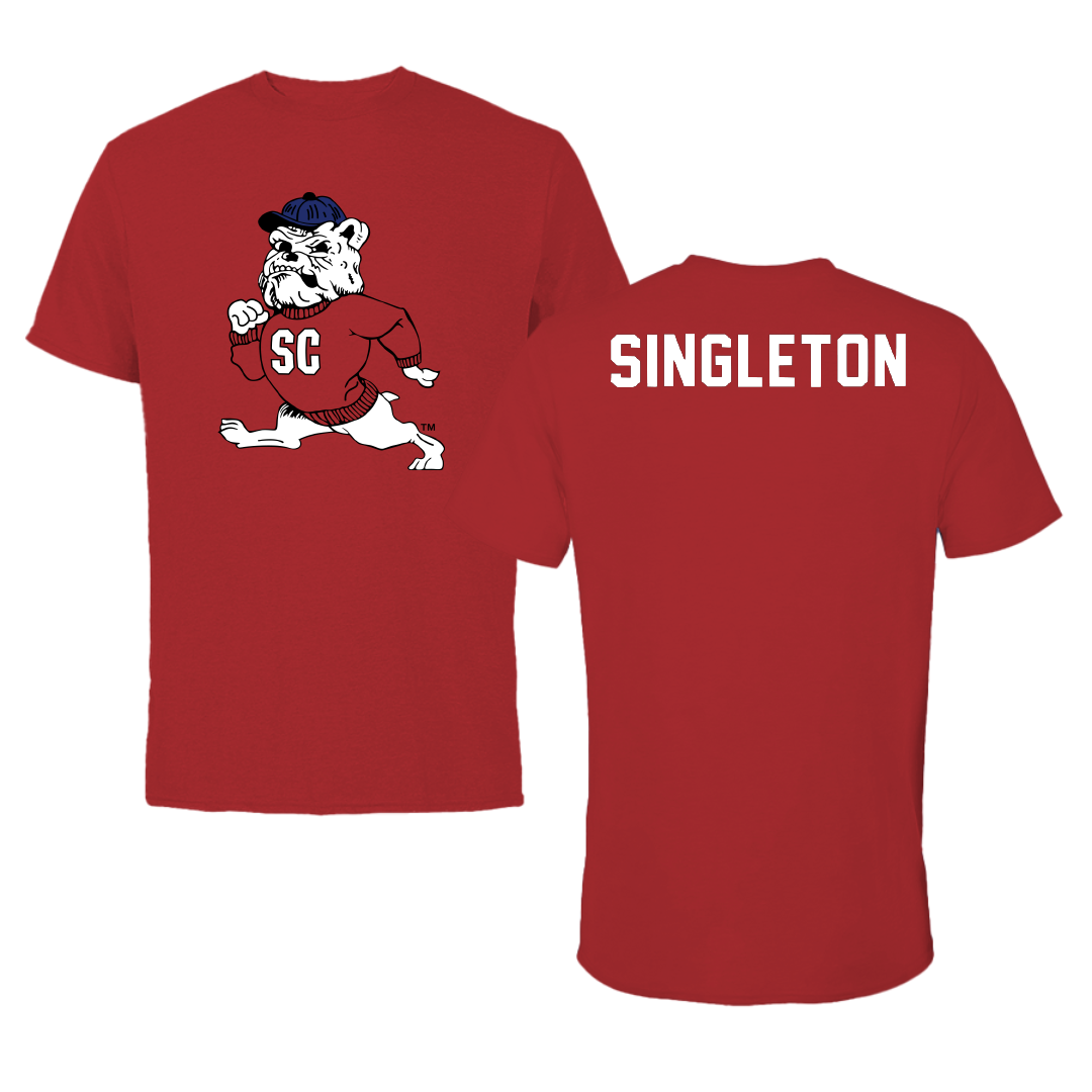 South Carolina State University TF and XC Canvas Red Tee - Trevin Singleton