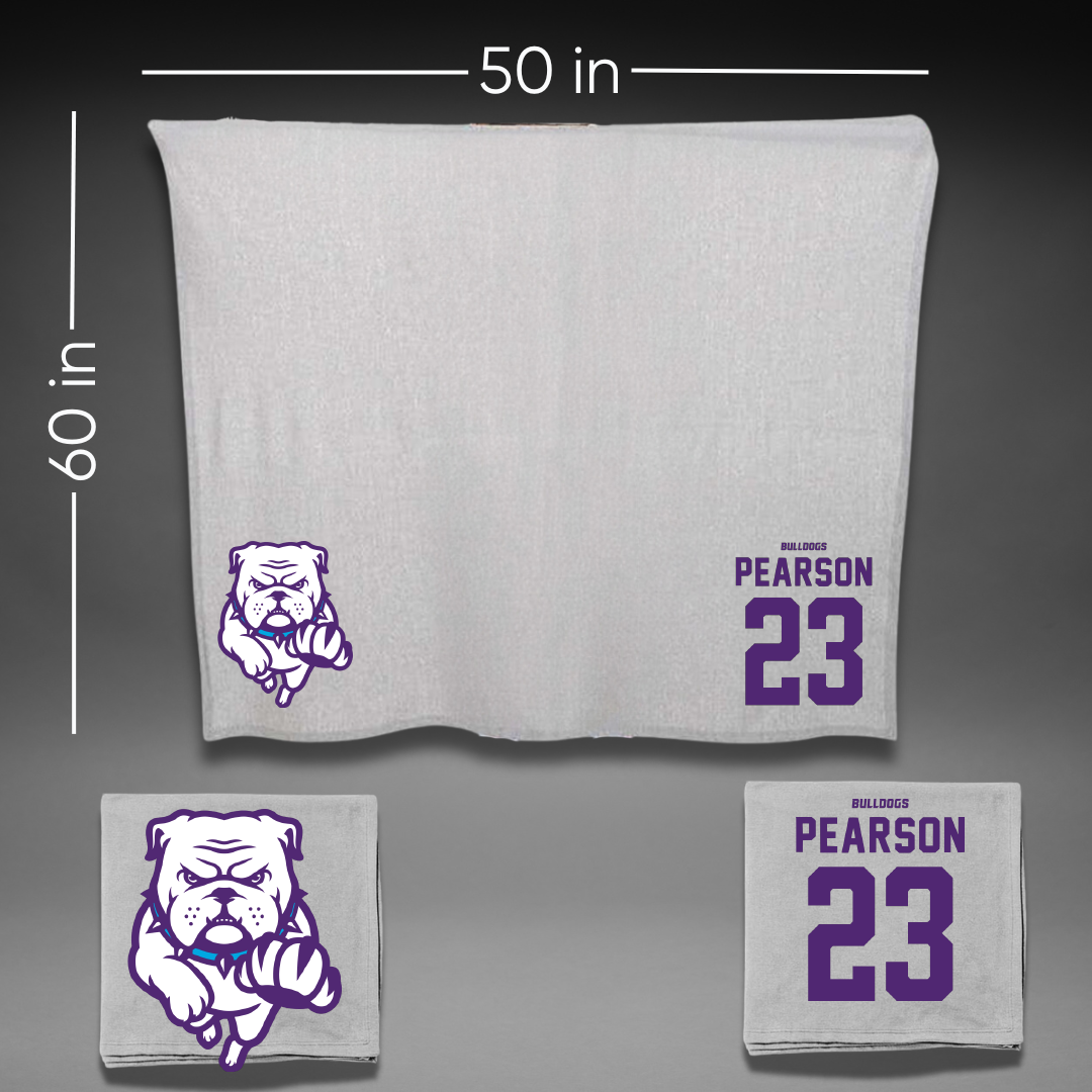 Truman State University Baseball Gray Blanket - #23 Jack Pearson