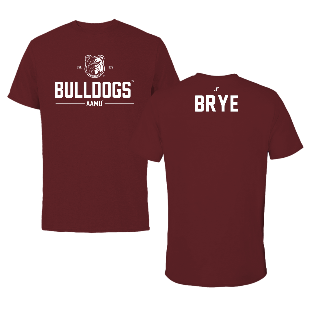 Alabama A&M University Cheer Maroon General Performance Tee - Paris Brye