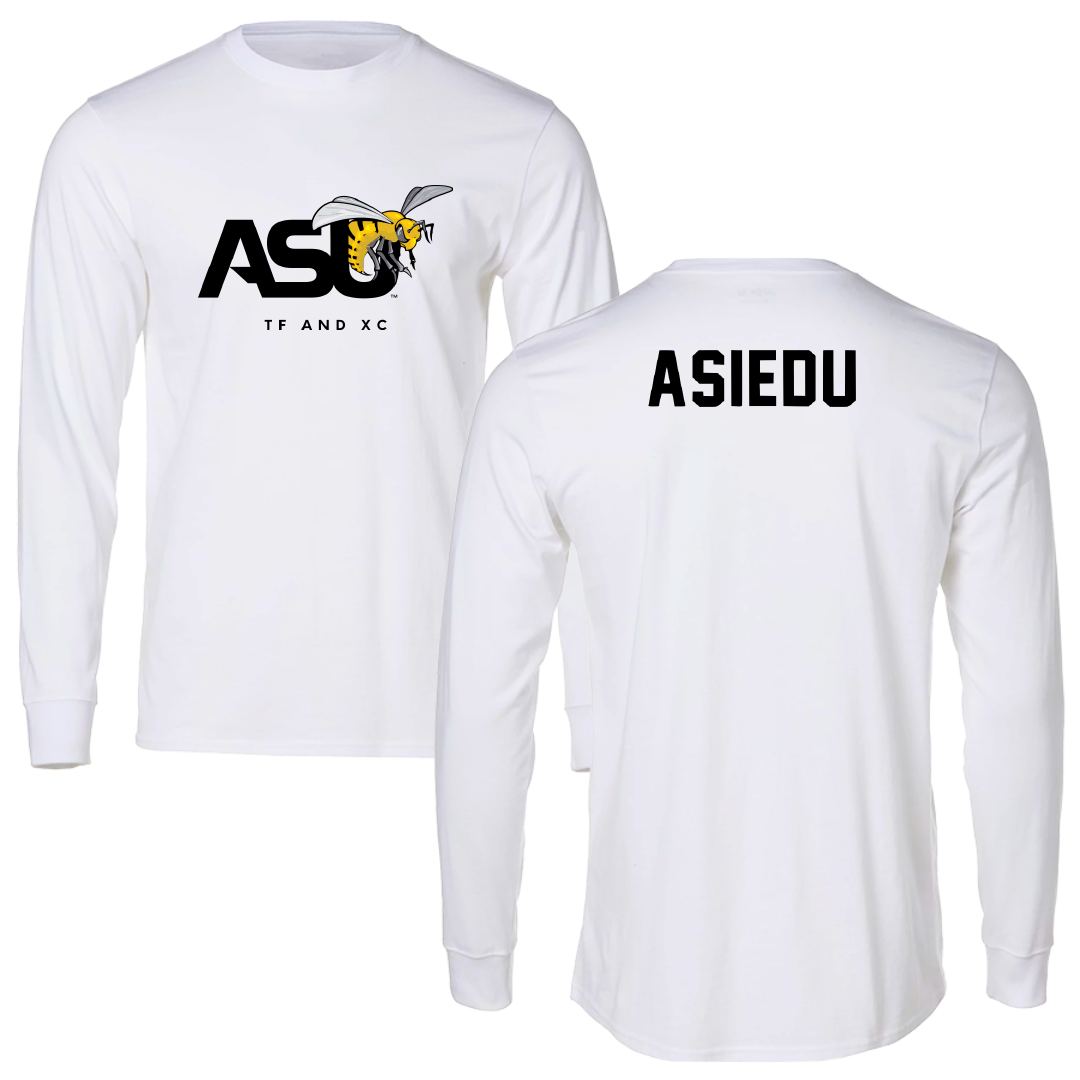 Alabama State University TF and XC White Long Sleeve - Noel Asiedu