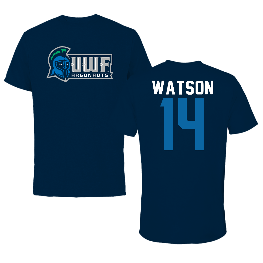 University of West Florida Softball Navy Performance Tee - #14 Brett Watson