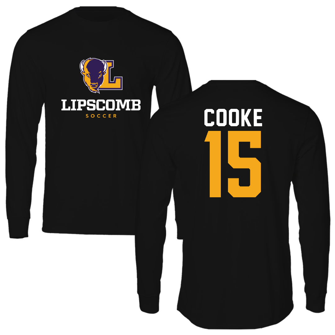 Lipscomb University Soccer Black Long Sleeve - #15 Carson Cooke