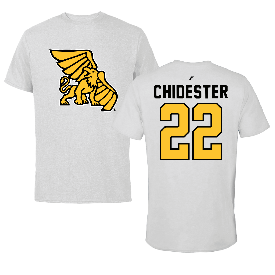 Missouri Western State University Lacrosse Light Gray Tee - #22 Madison Chidester