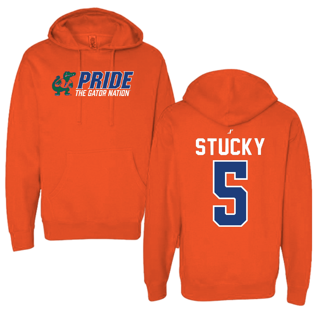 University of Florida Volleyball Orange General Hoodie - #5 Alexis Stucky