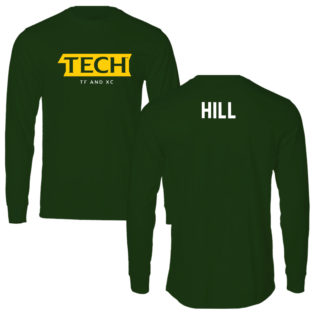 Arkansas Tech University TF and XC Forest Green Long Sleeve - Audrey Hill
