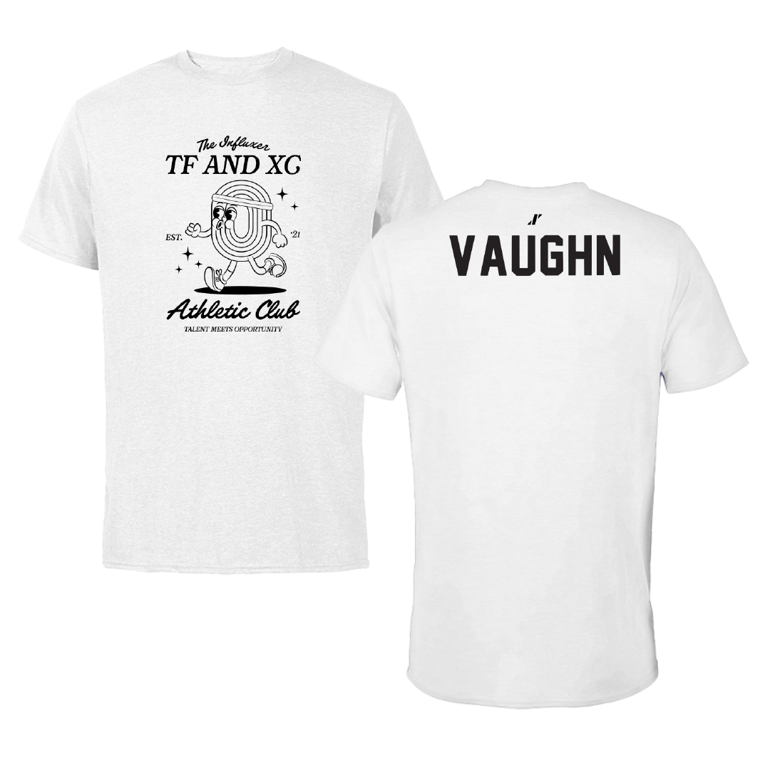 TF and XC White Influxer Athletic Club Tee - Jada Vaughn