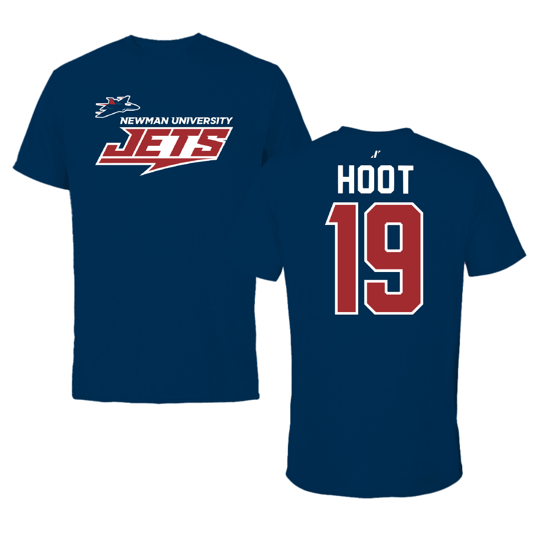 Newman University Volleyball Navy General Tee - #19 Madalyn Hoot