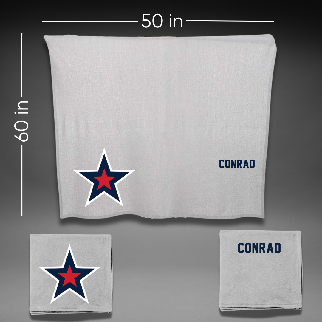 Robert Morris University TF and XC Gray Blanket - Madison Conrad