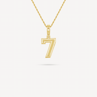 Gold Presidents Pendant and Chain - #7 Jack Cyrek