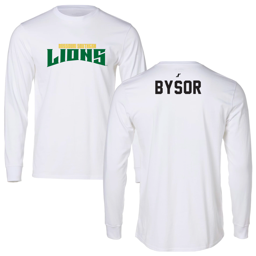 Missouri Southern State University Cheer White Classic Long Sleeve - Emily Bysor