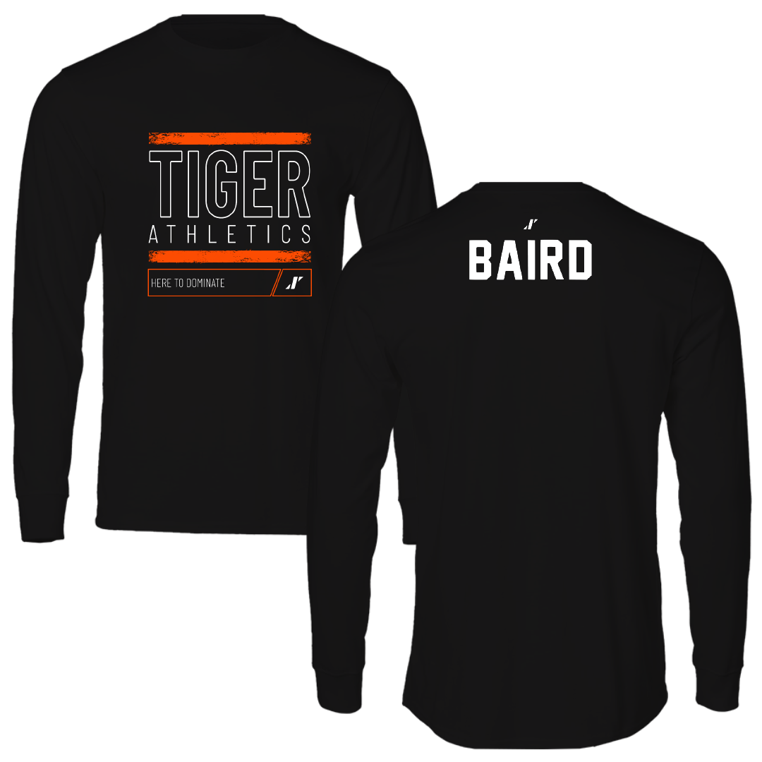East Central University TF and XC Black Dominate Long Sleeve - Brylee Baird