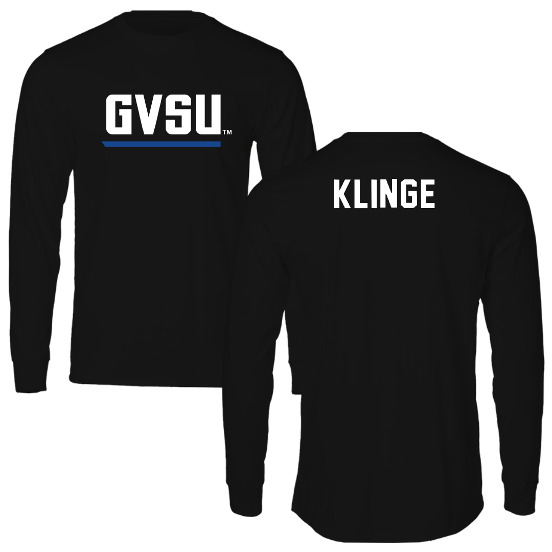 Grand Valley State University Wrestling Black Long Sleeve - Logan Klinge