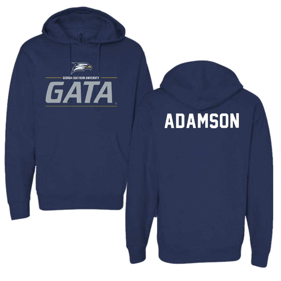 Georgia Southern University Golf Navy General Hoodie - Pierce Adamson