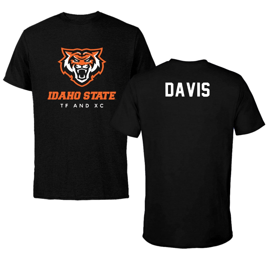 Idaho State University TF and XC Black Tee - Brielle Davis