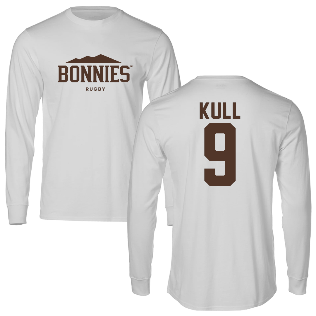 St. Bonaventure University Rugby Light Gray Performance Long Sleeve - #9 Sean Kull