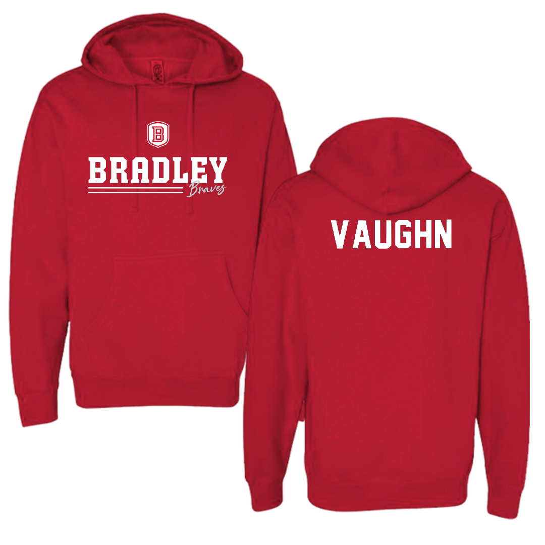 Bradley University TF and XC Red General Hoodie - Jada Vaughn