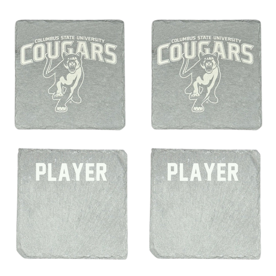 Columbus State University TF and XC Stone Coaster (4 Pack)  - William Player