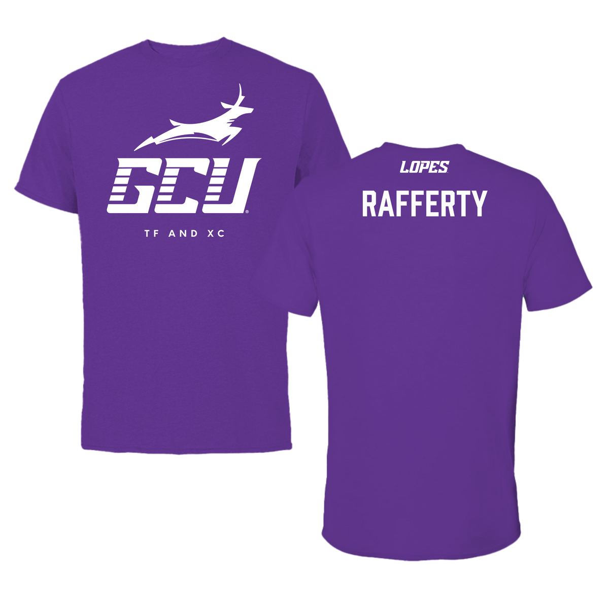 Grand Canyon University TF and XC Team Purple Tee - Alexander Rafferty