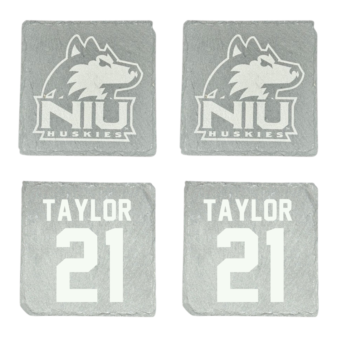Northern Illinois University Baseball Stone Coaster (4 Pack)  - #21 Clayton Taylor