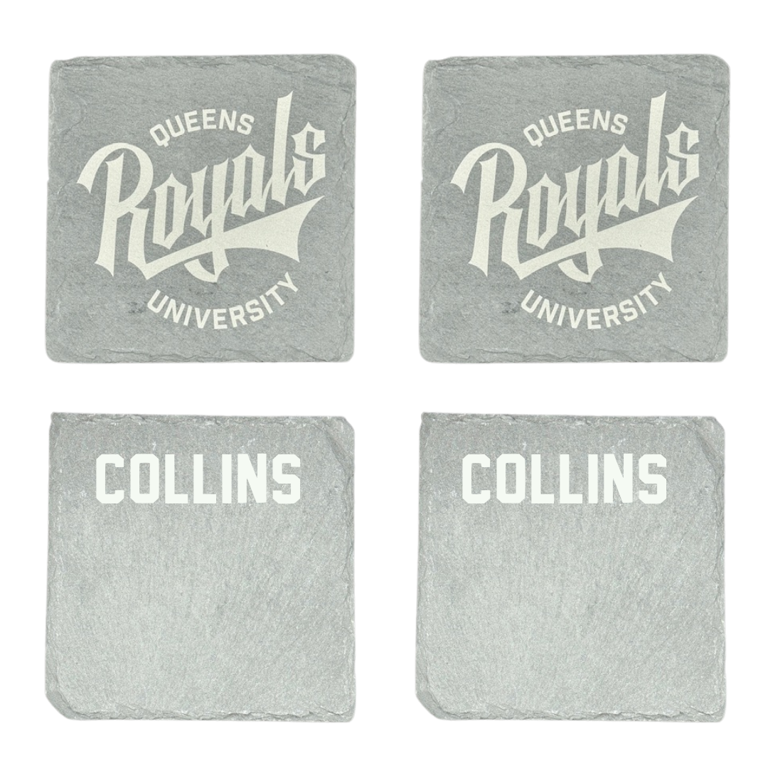 Queens University of Charlotte TF and XC Stone Coaster (4 Pack)  - Luke Collins