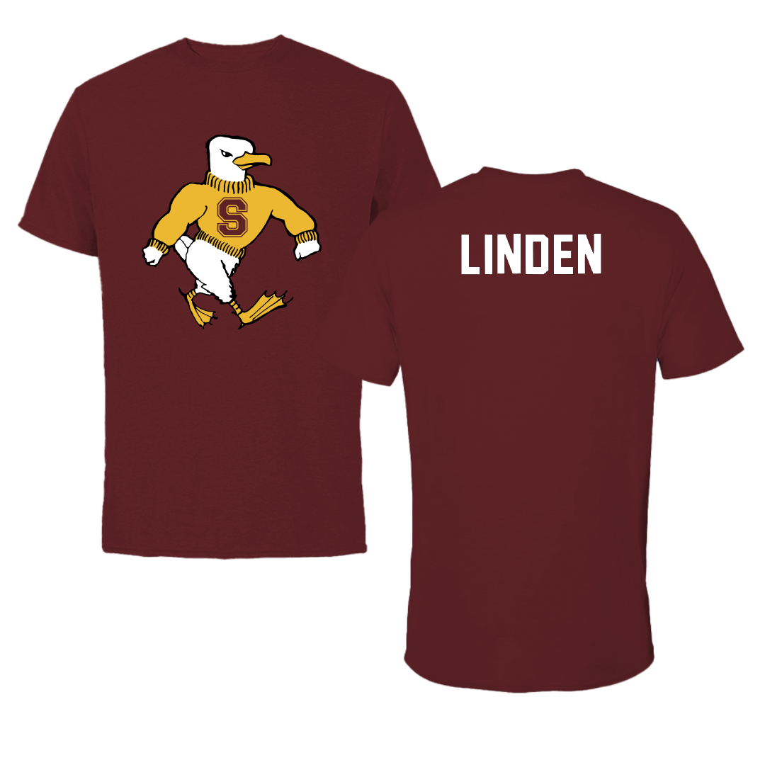 Salisbury University TF and XC Maroon Sea Gull Performance Tee - Jeremy Linden